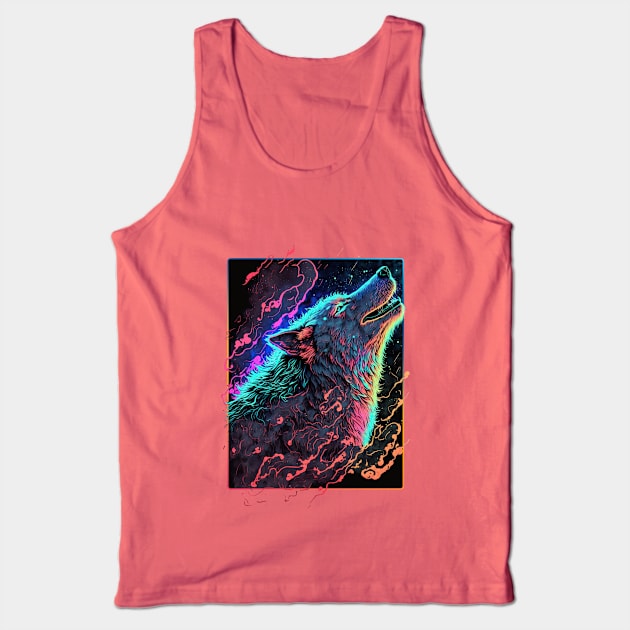 Wolf 3 Splosion Series Tank Top by wumples